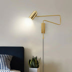 Wall-Mounted Plug In Adjustable Arm Light Lighting Lobby