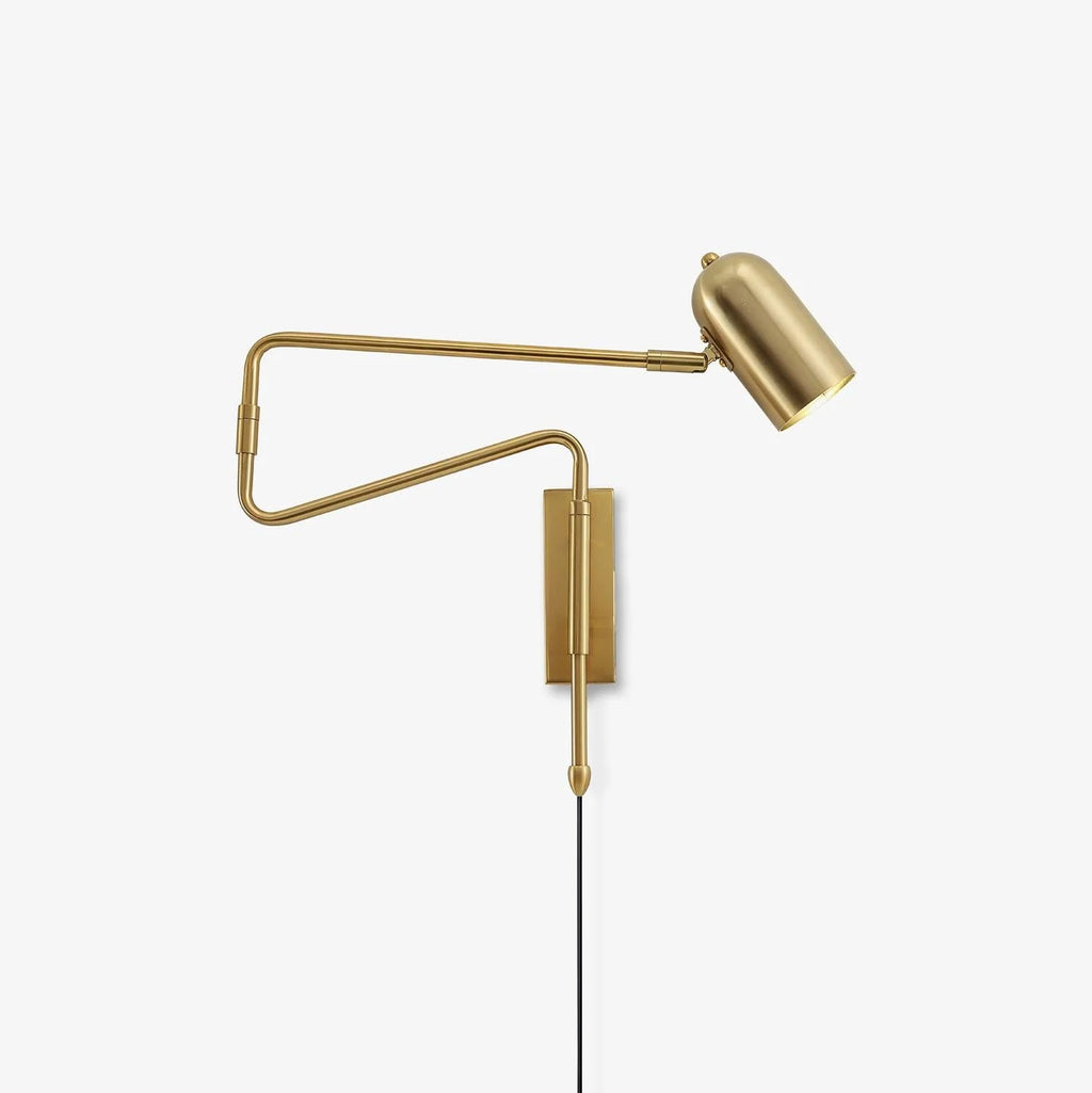 Wall-Mounted Plug In Adjustable Arm Light Lighting Lobby