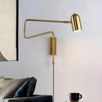 Wall-Mounted Plug In Adjustable Arm Light Lighting Lobby