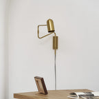 Wall-Mounted Plug In Adjustable Arm Light Lighting Lobby