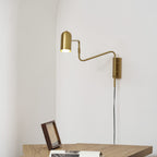Wall-Mounted Plug In Adjustable Arm Light Lighting Lobby