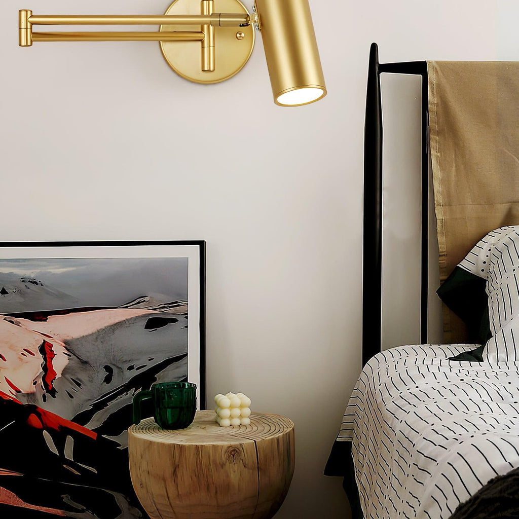 Wall-Mounted Swing Arm Light Lighting Lobby