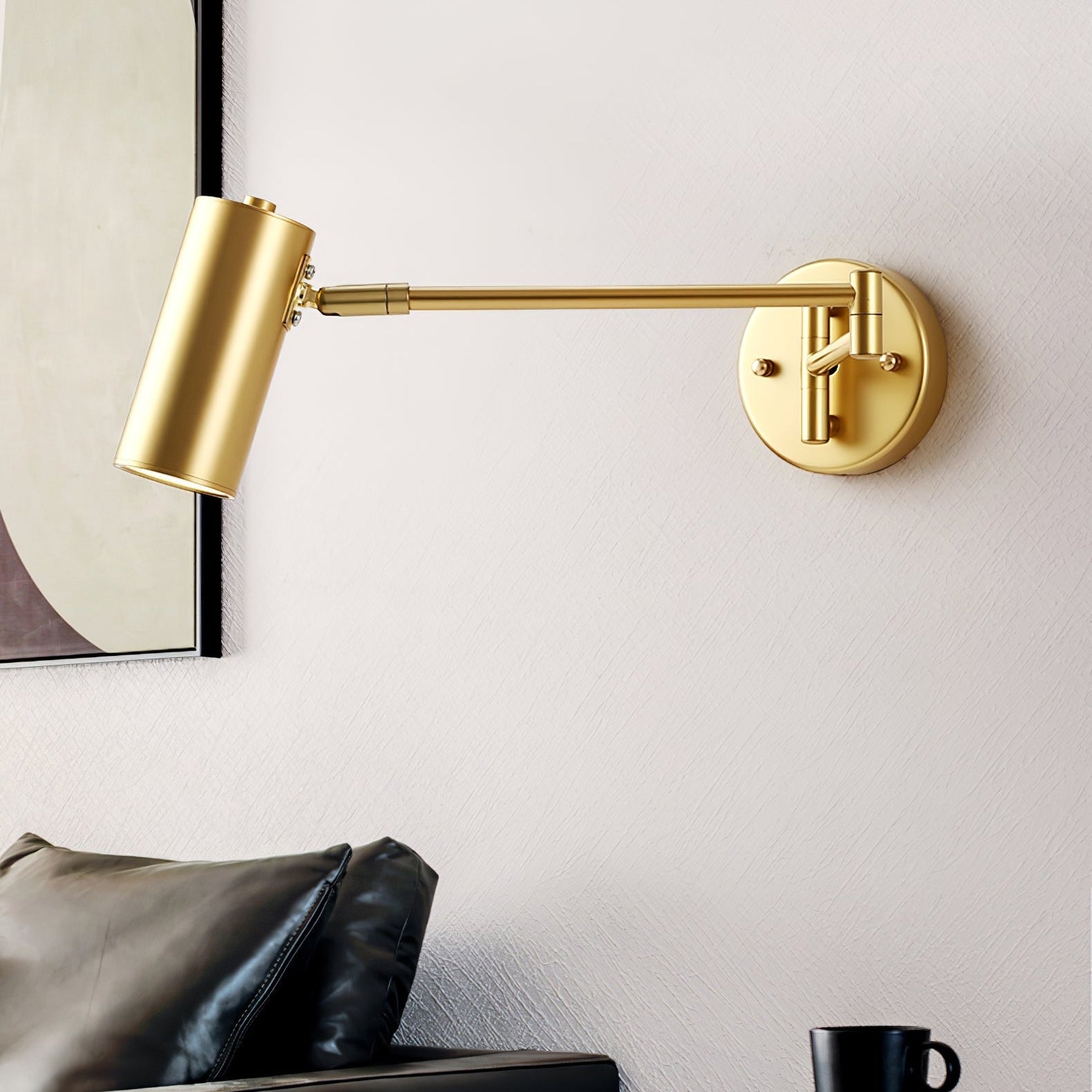 Wall-Mounted Swing Arm Light Lighting Lobby