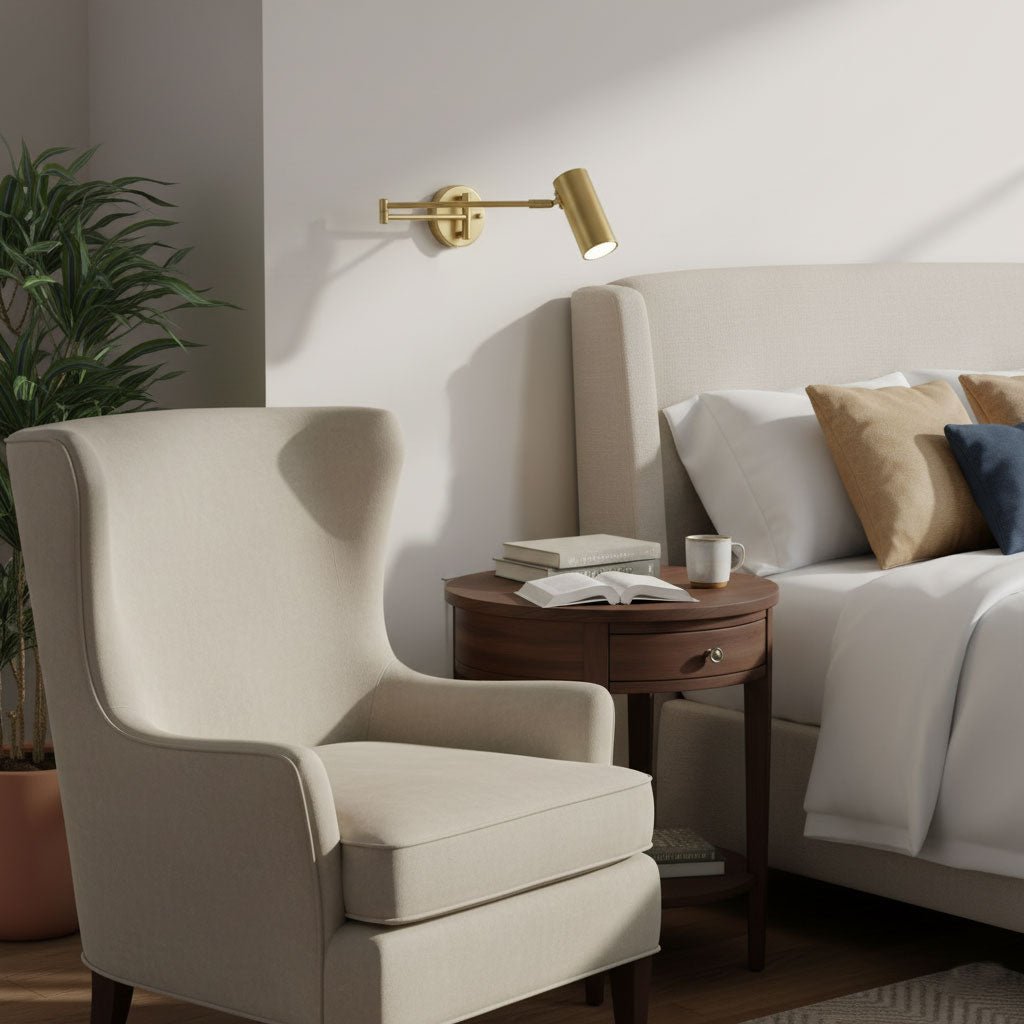 Wall-Mounted Swing Arm Light Lighting Lobby