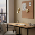 Wall-Mounted Swing Arm Light Lighting Lobby