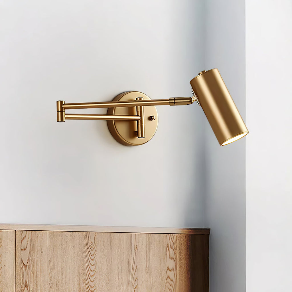 Wall-Mounted Swing Arm Light Lighting Lobby