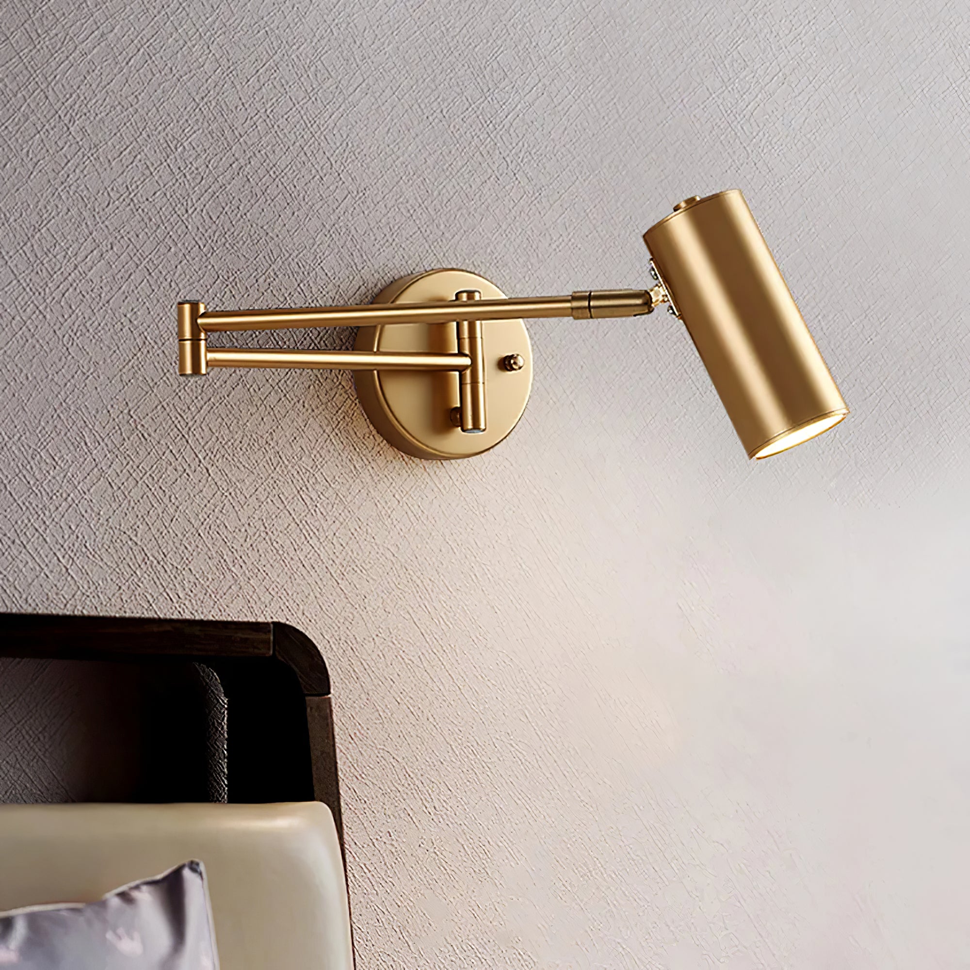 Wall-Mounted Swing Arm Light Lighting Lobby
