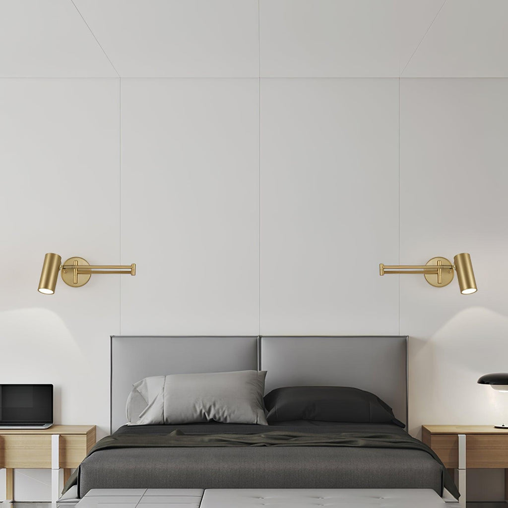 Wall-Mounted Swing Arm Light Lighting Lobby