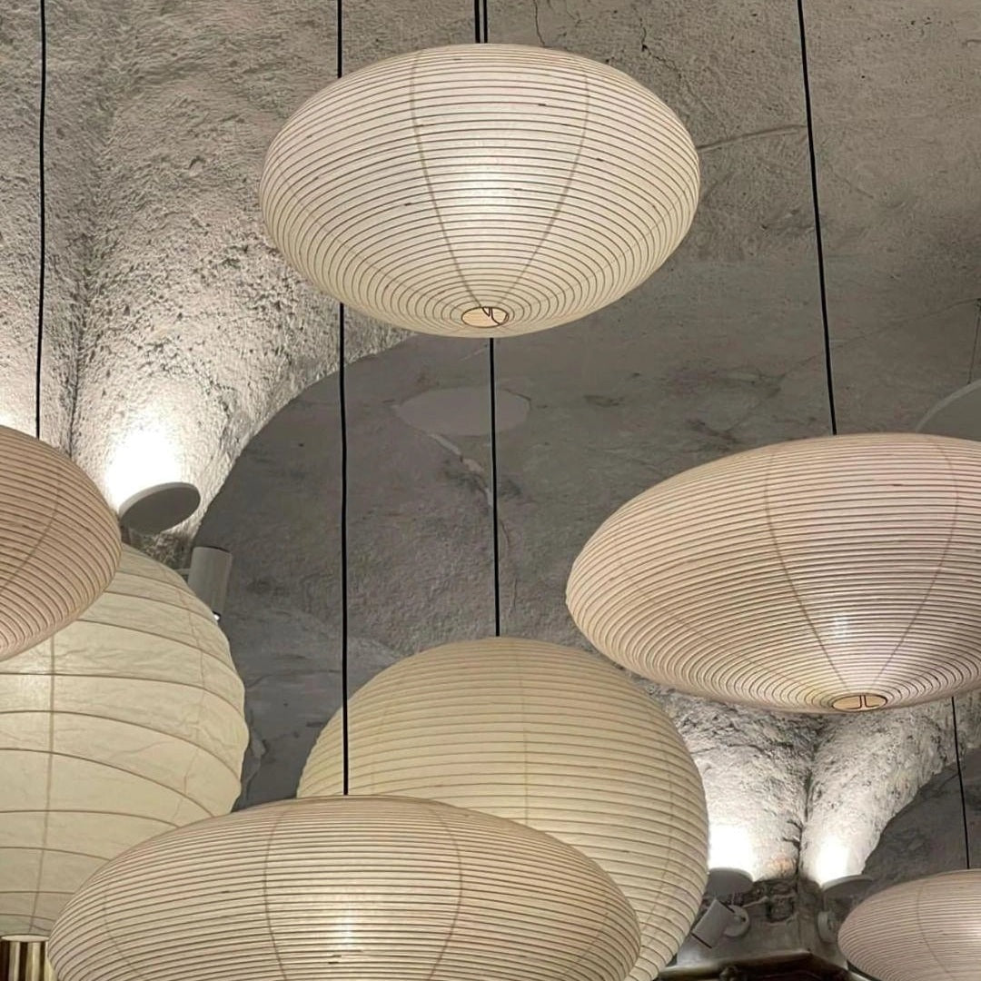 Washi Paper 15A 21A 26A Suspension Light Lighting Lobby