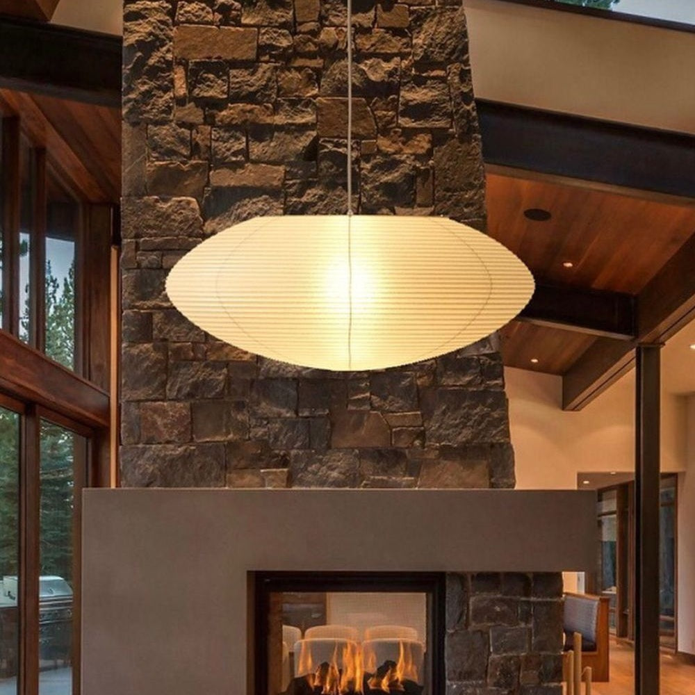 Washi Paper 15A 21A 26A Suspension Light Lighting Lobby
