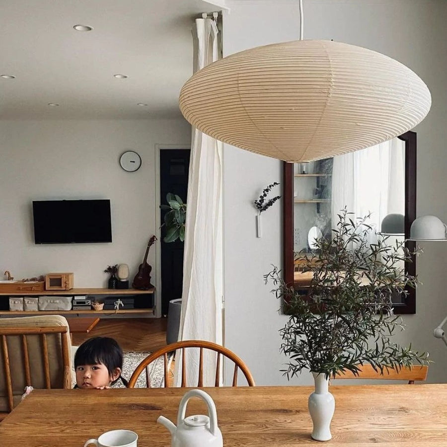 Washi Paper 15A 21A 26A Suspension Light Lighting Lobby