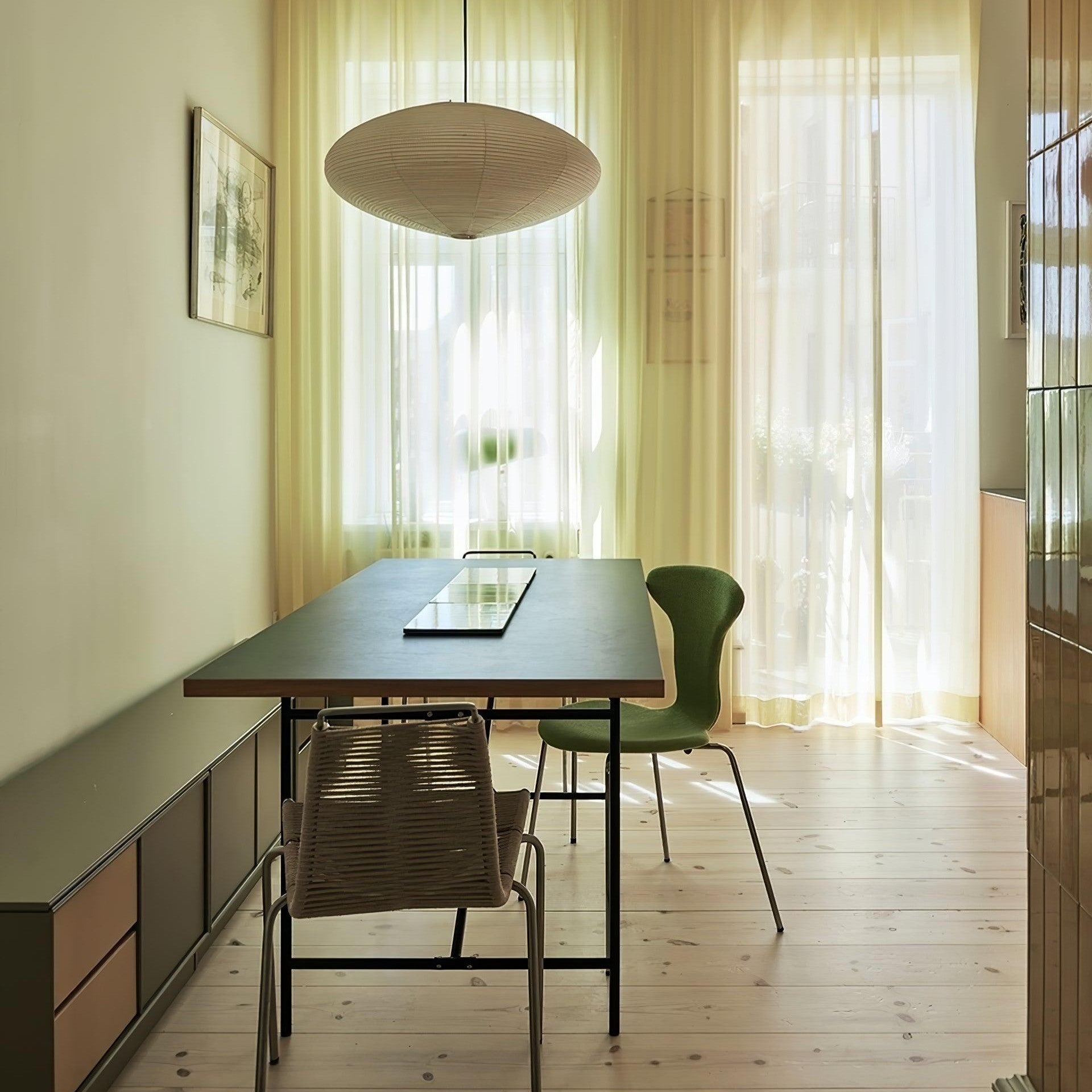 Washi Paper 15A 21A 26A Suspension Light Lighting Lobby