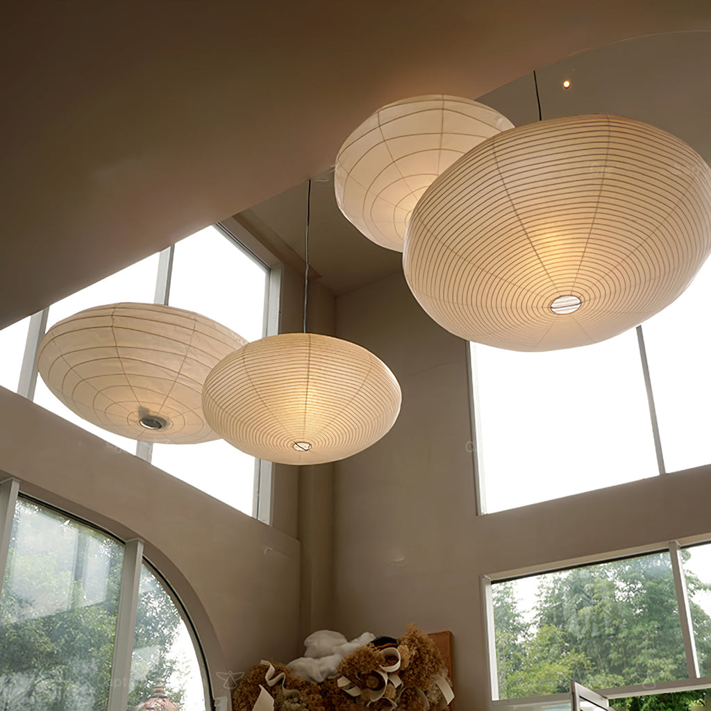 Washi Paper 15A 21A 26A Suspension Light Lighting Lobby