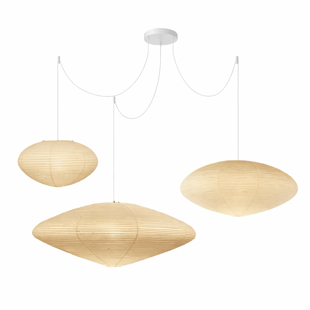 Washi Paper 15A 21A 26A Suspension Light Lighting Lobby