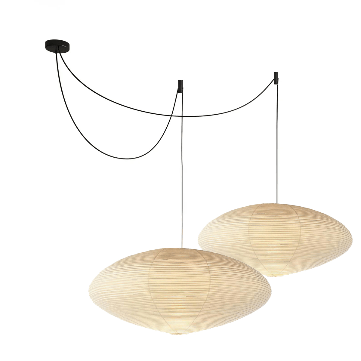 Washi Paper 15A 21A 26A Suspension Light Lighting Lobby