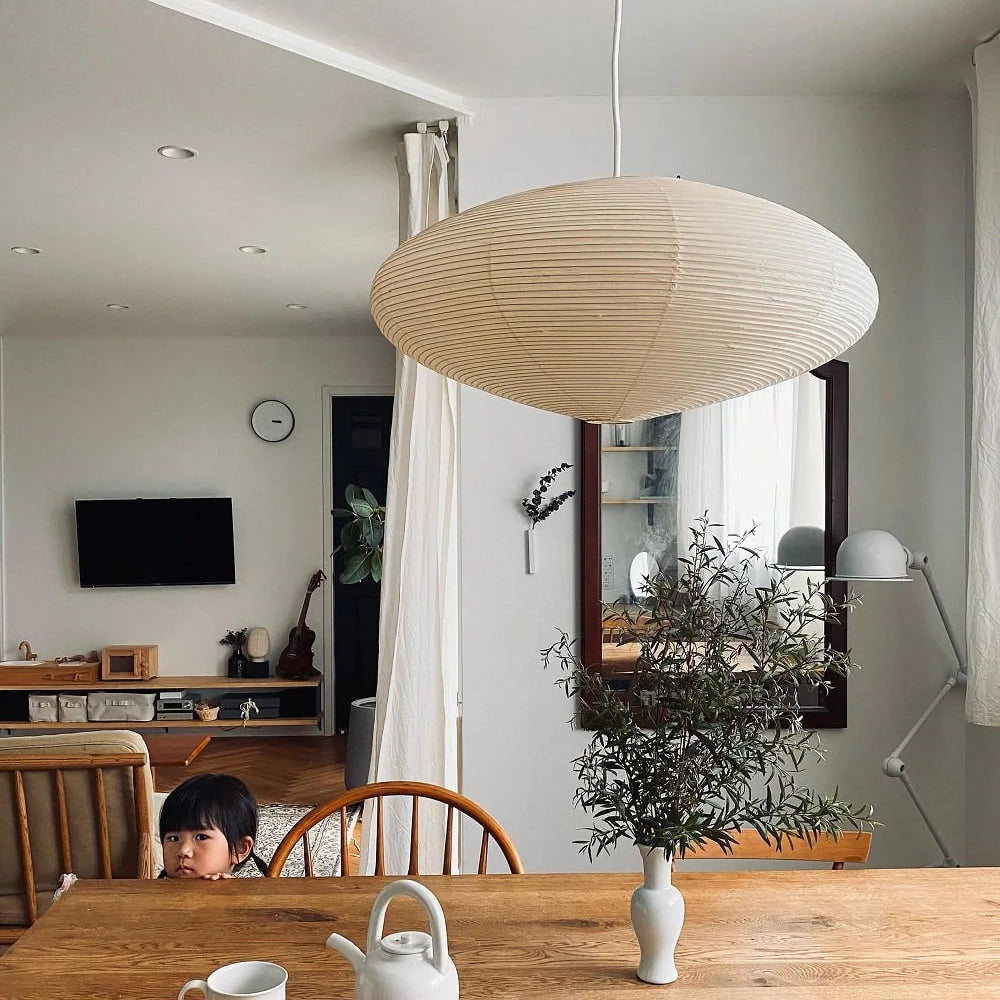 Washi Paper 15A 21A 26A Suspension Light Lighting Lobby