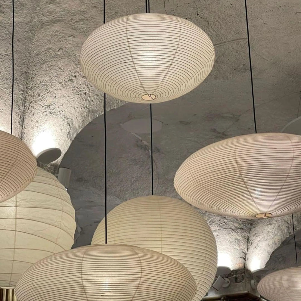 Washi Paper 15A 21A 26A Suspension Light Lighting Lobby