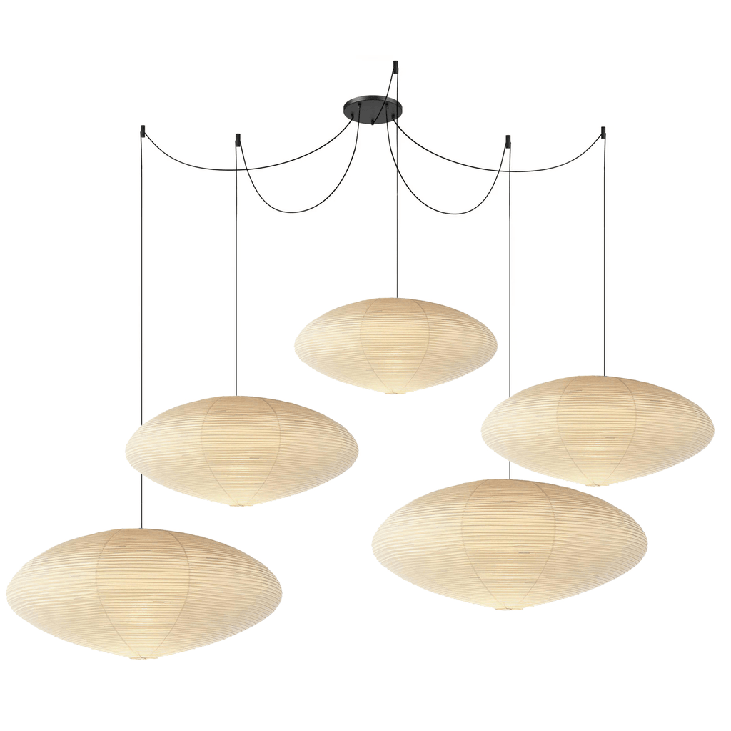 Washi Paper 15A 21A 26A Suspension Light Lighting Lobby