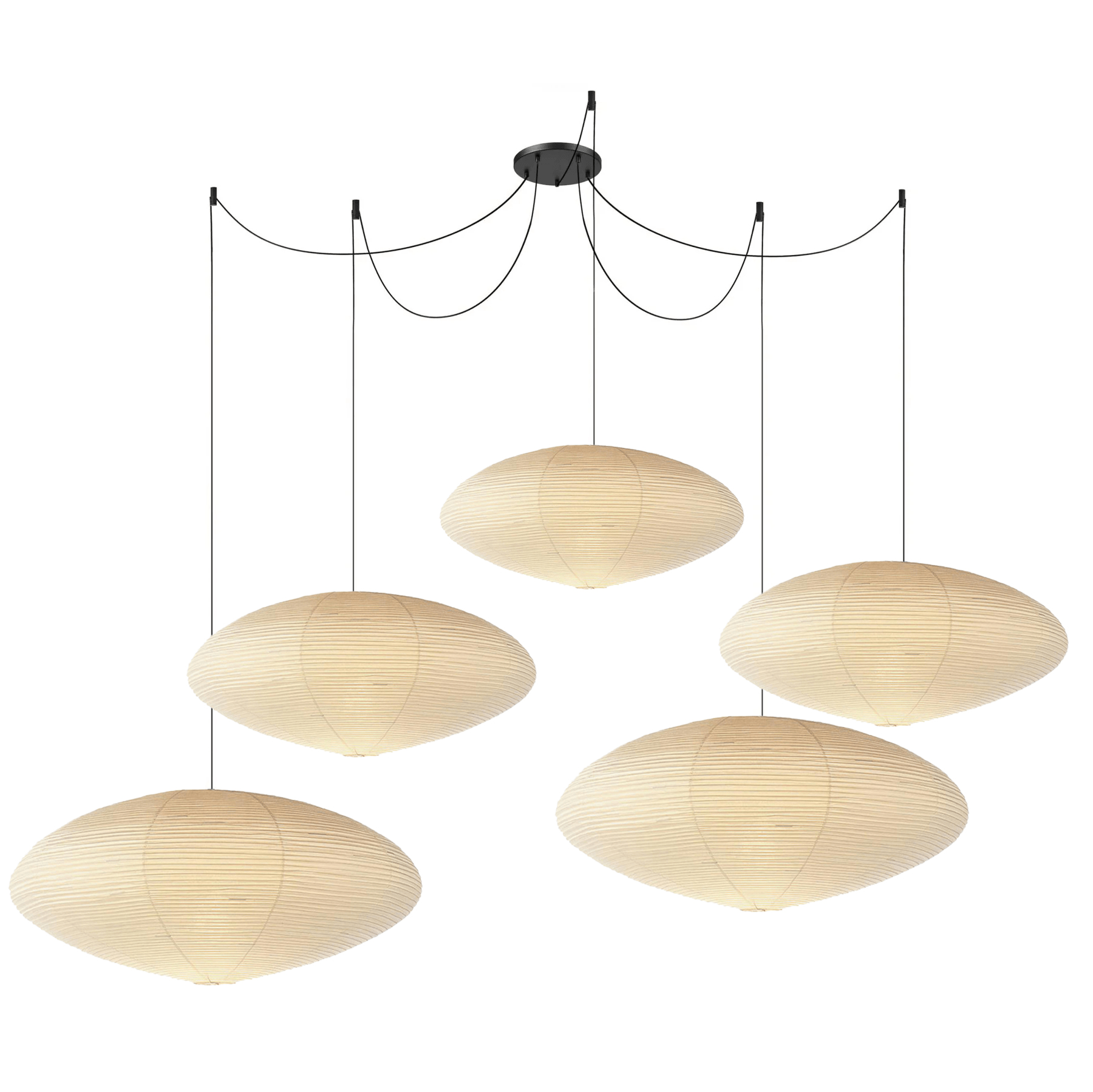 Washi Paper 15A 21A 26A Suspension Light Lighting Lobby