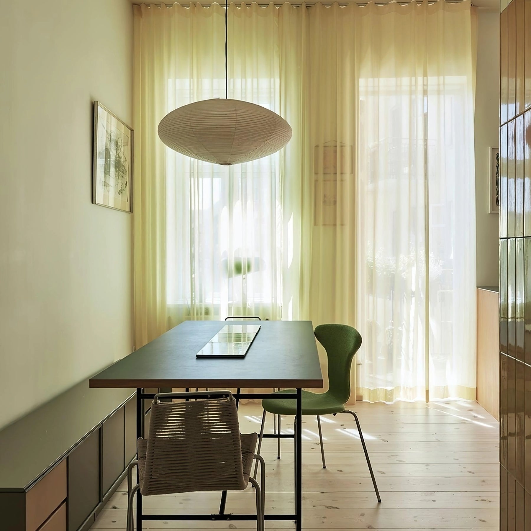Washi Paper 15A 21A 26A Suspension Light Lighting Lobby