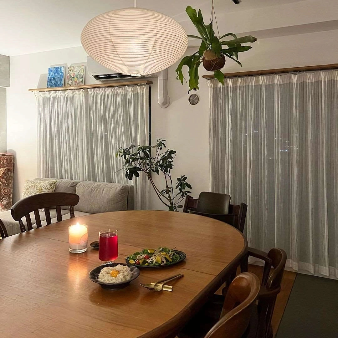 Washi Paper 15A Ceiling Pendant Light Lighting Lobby