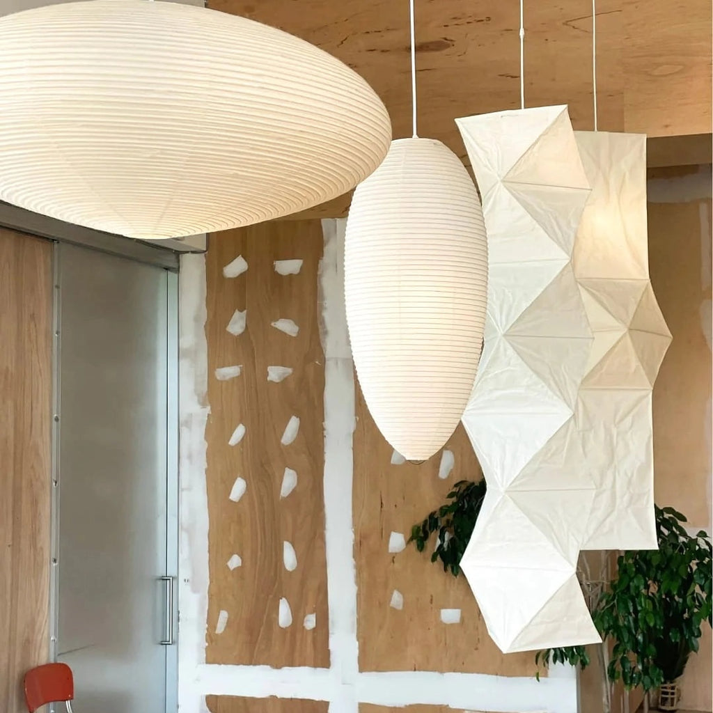 Washi Paper 15A Ceiling Pendant Light Lighting Lobby