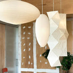 Washi Paper 15A Ceiling Pendant Light Lighting Lobby