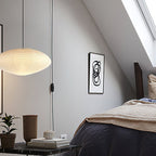 Washi Paper 15A Ceiling Pendant Light Lighting Lobby