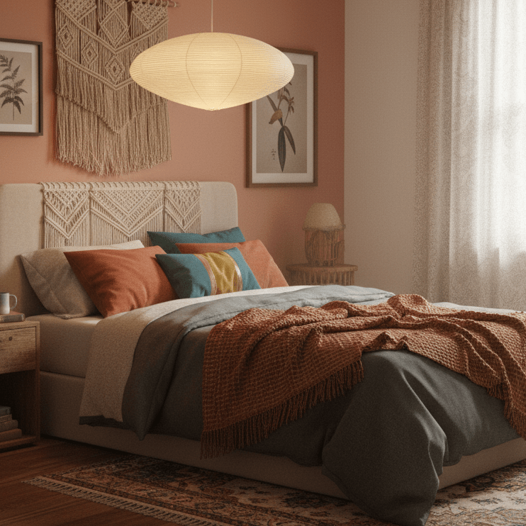 Washi Paper 15A Ceiling Pendant Light Lighting Lobby