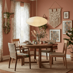 Washi Paper 15A Ceiling Pendant Light Lighting Lobby