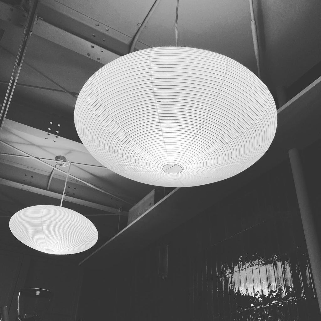 Washi Paper 15A Ceiling Pendant Light Lighting Lobby