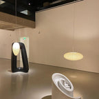 Washi Paper 15A Ceiling Pendant Light Lighting Lobby