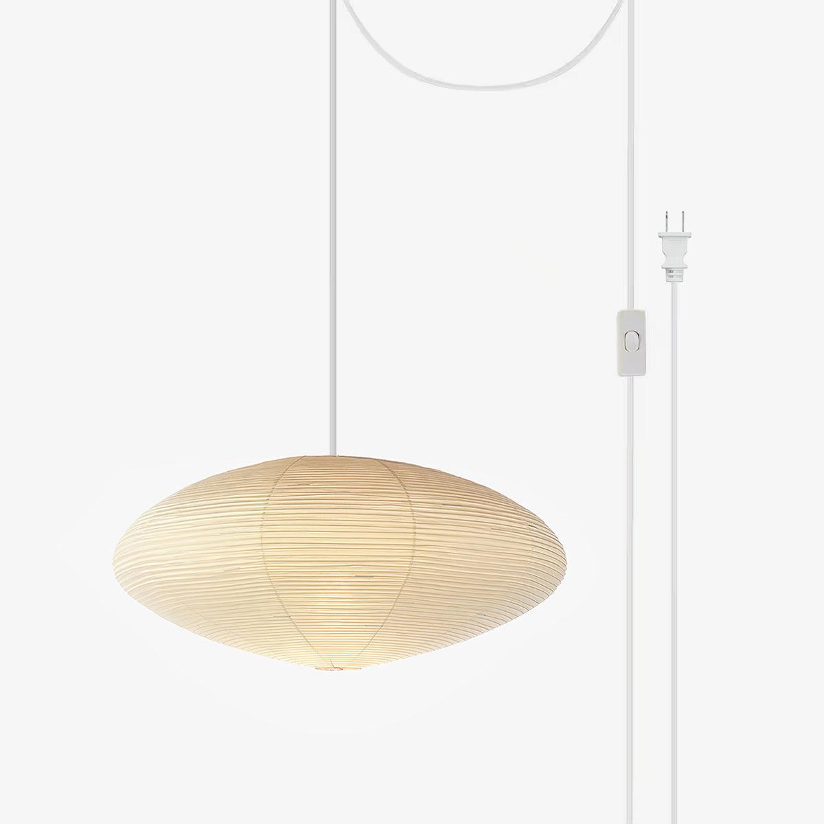 Washi Paper 15A Ceiling Pendant Light Lighting Lobby
