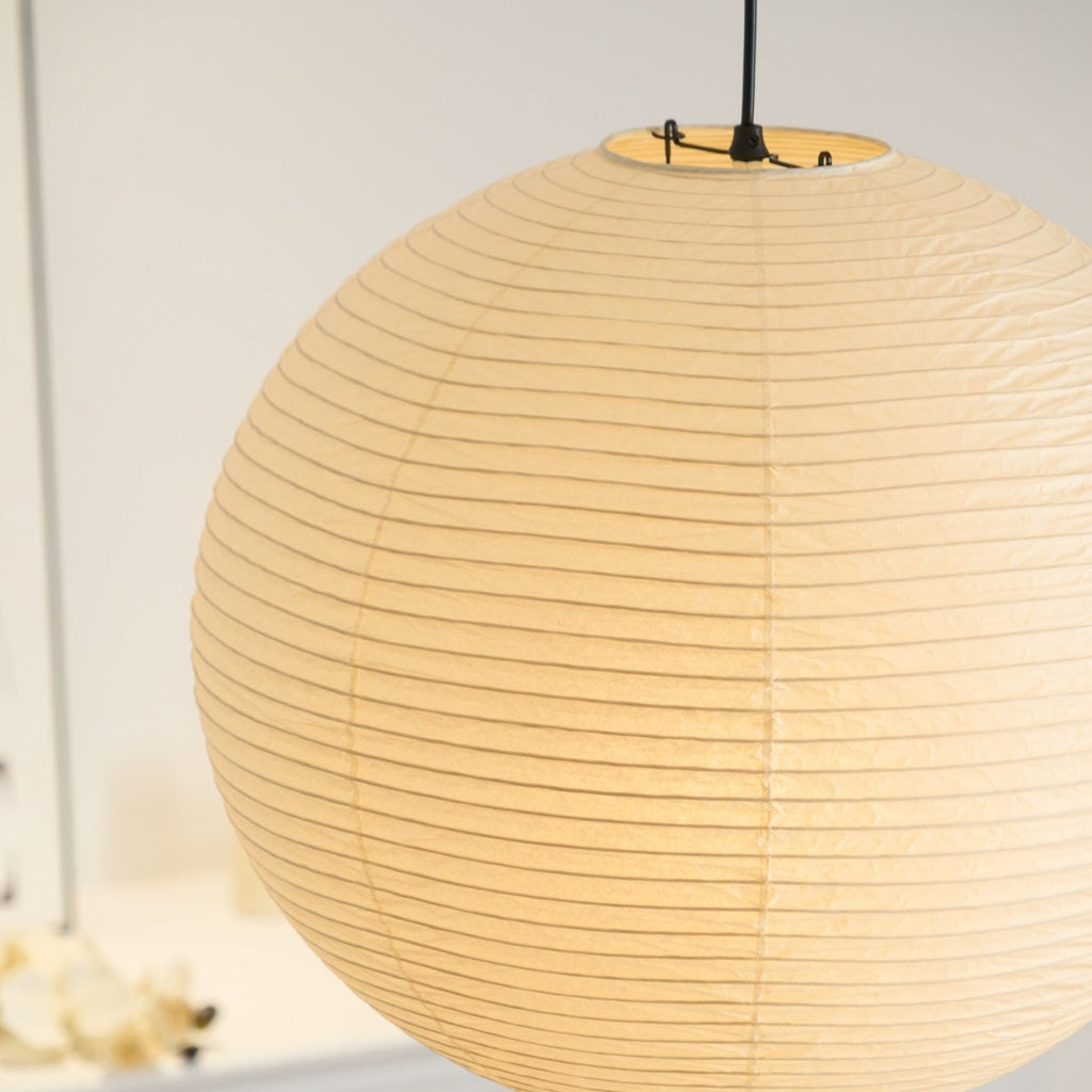 Washi Paper Ceiling Pendant Light Lighting Lobby