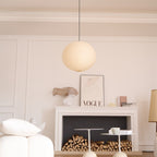 Washi Paper Ceiling Pendant Light Lighting Lobby