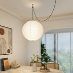 Washi Paper Ceiling Pendant Light Lighting Lobby