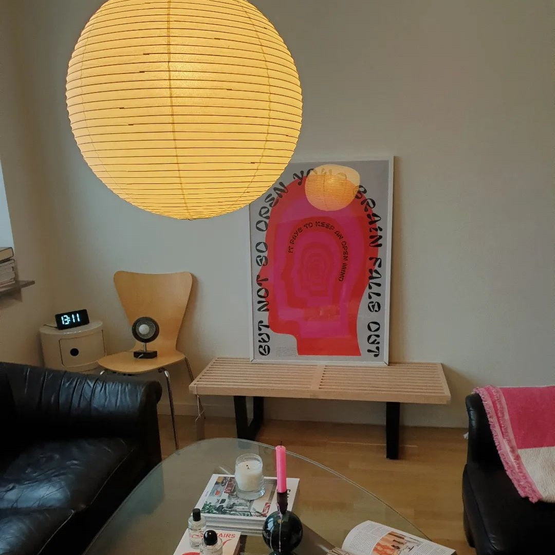 Washi Paper Ceiling Pendant Light Lighting Lobby