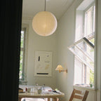 Washi Paper Ceiling Pendant Light Lighting Lobby