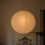 Washi Paper Ceiling Pendant Light Lighting Lobby