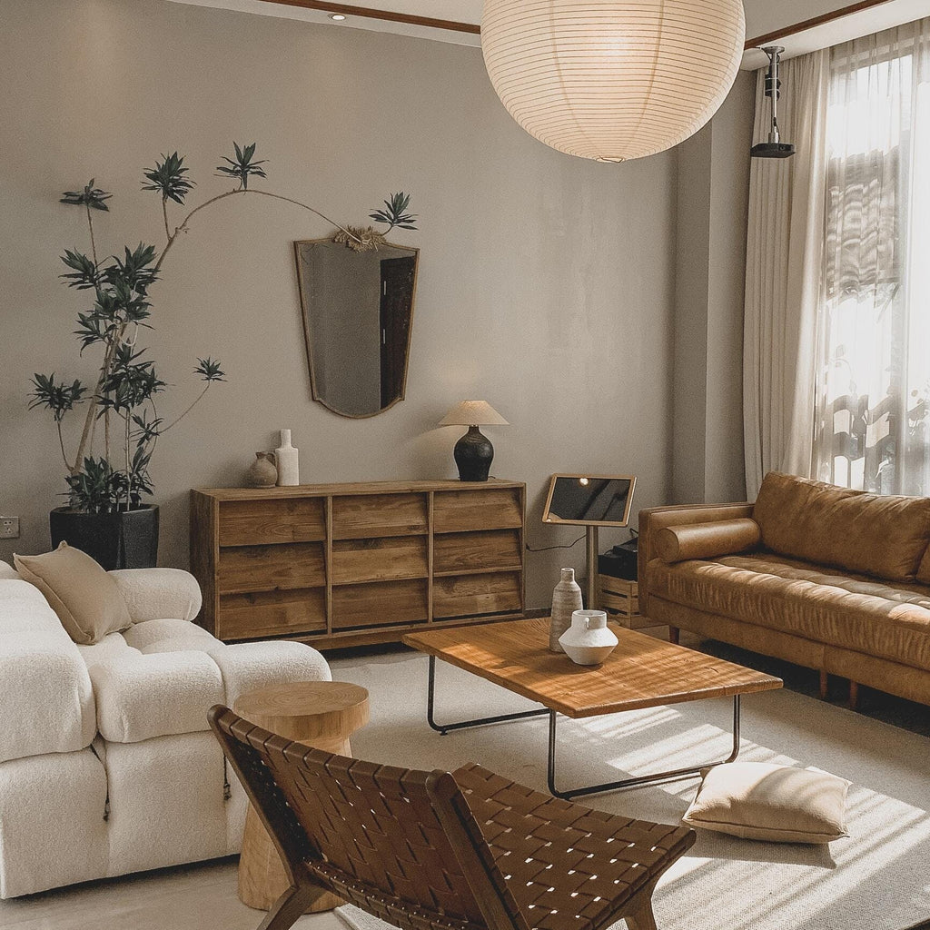 Washi Paper Ceiling Pendant Light Lighting Lobby