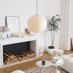 Washi Paper Ceiling Pendant Light Lighting Lobby