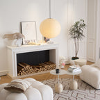 Washi Paper Ceiling Pendant Light Lighting Lobby