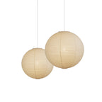 Washi Paper Ceiling Pendant Light Lighting Lobby