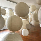 Washi Paper Ceiling Pendant Light Lighting Lobby