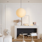 Washi Paper Ceiling Pendant Light Lighting Lobby