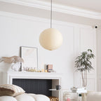 Washi Paper Ceiling Pendant Light Lighting Lobby