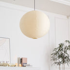 Washi Paper Ceiling Pendant Light Lighting Lobby