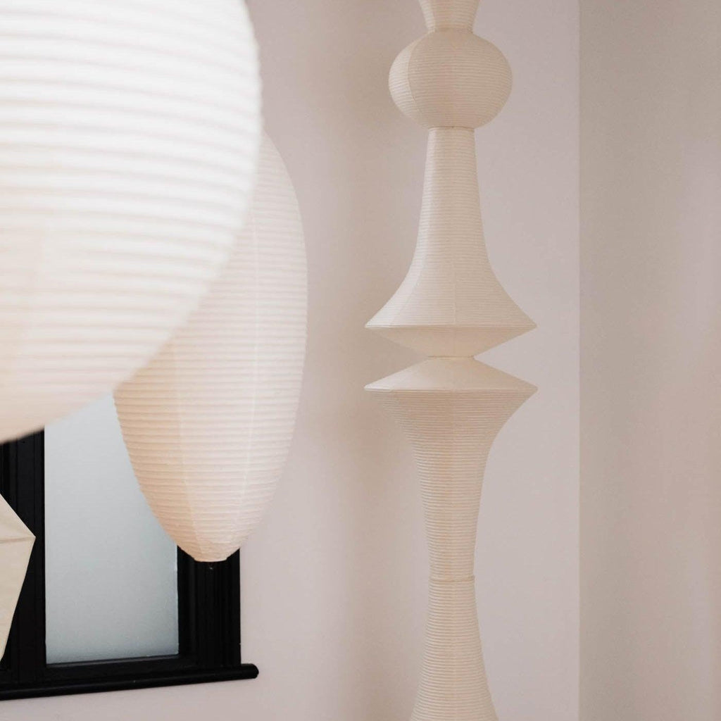 Washi Paper E Ceiling Pendant Lamp Lighting Lobby