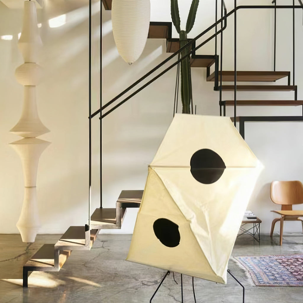 Washi Paper E Ceiling Pendant Lamp Lighting Lobby