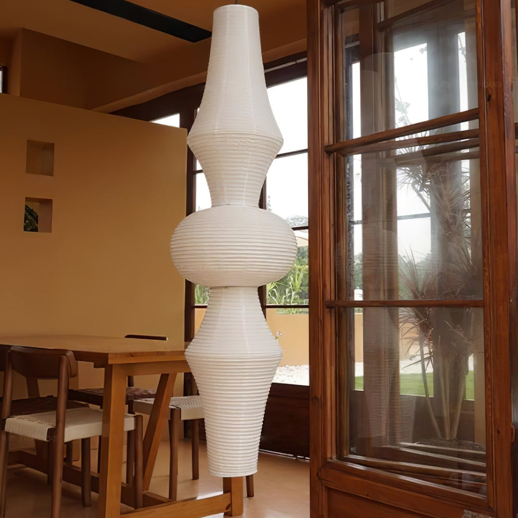 Washi Paper E Ceiling Pendant Lamp Lighting Lobby